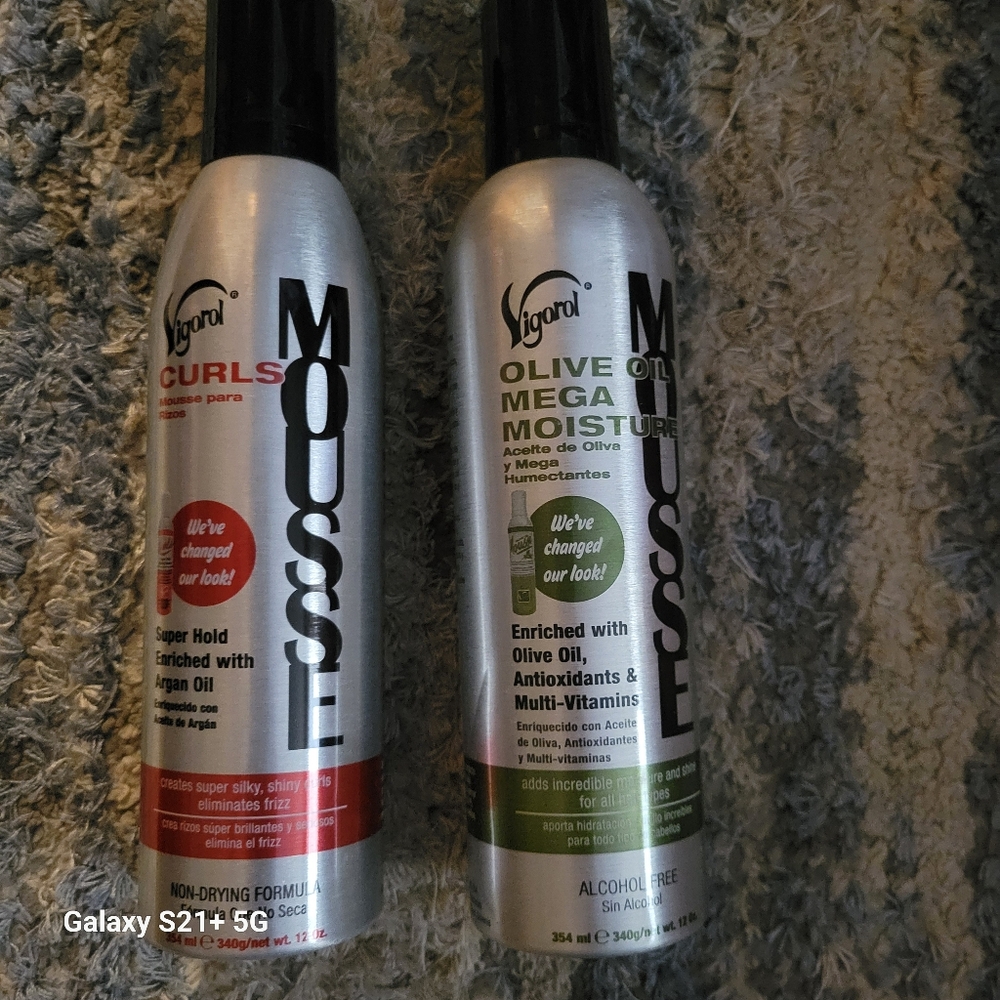 New I Have 5 Sets Vigorol Mousse 2X